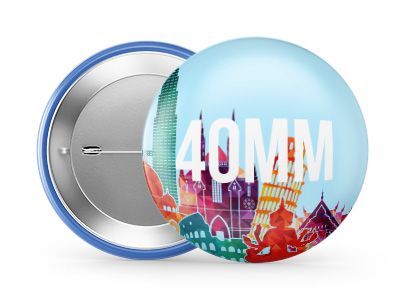 button met 40mm diameter